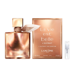 Lancome La Vie Est Belle - L'Extrait de Parfum - Perfume Sample - 2 ml